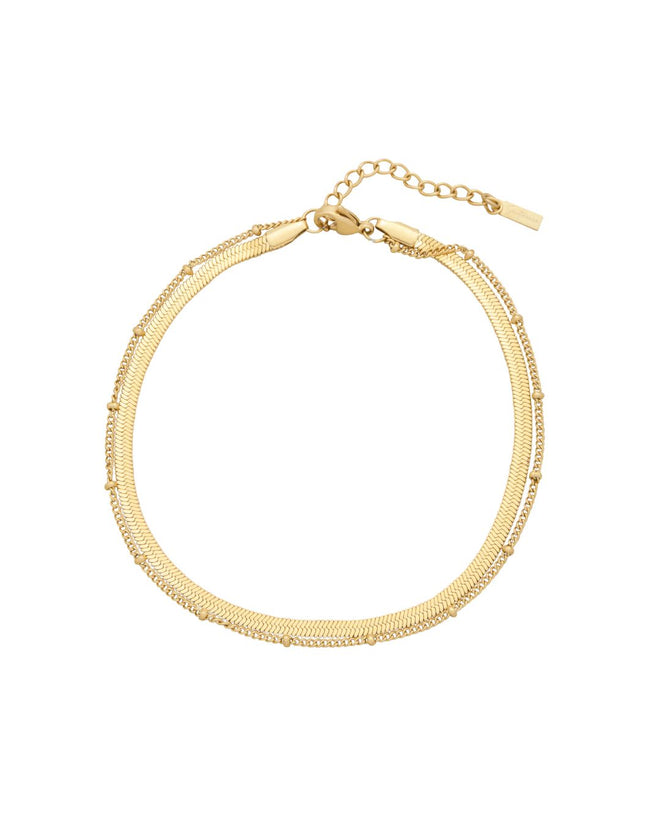 STEFANIE ANKLET GOLD