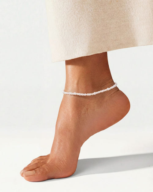 FRESHWATER KESHI PEARL RENA ANKLET