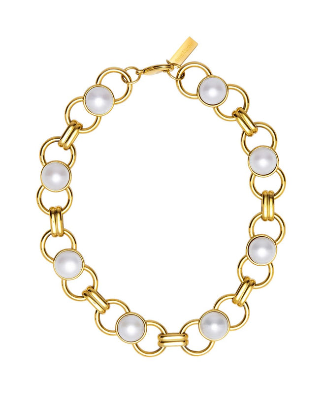 FRESHWATER PEARL CELESTE NECKLACE