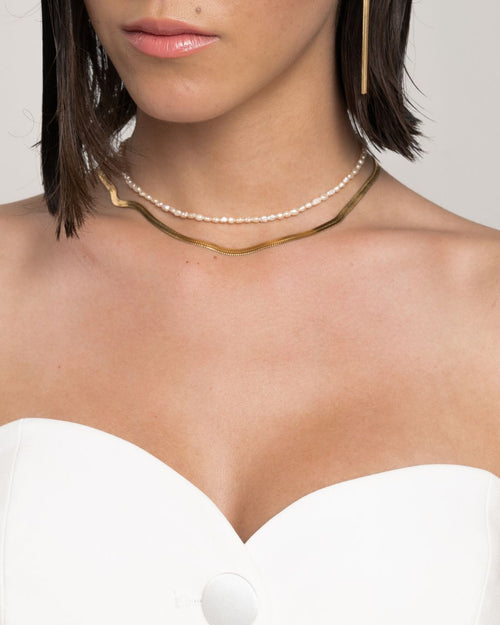 FRESHWATER PEARL YVES NECKLACE SET