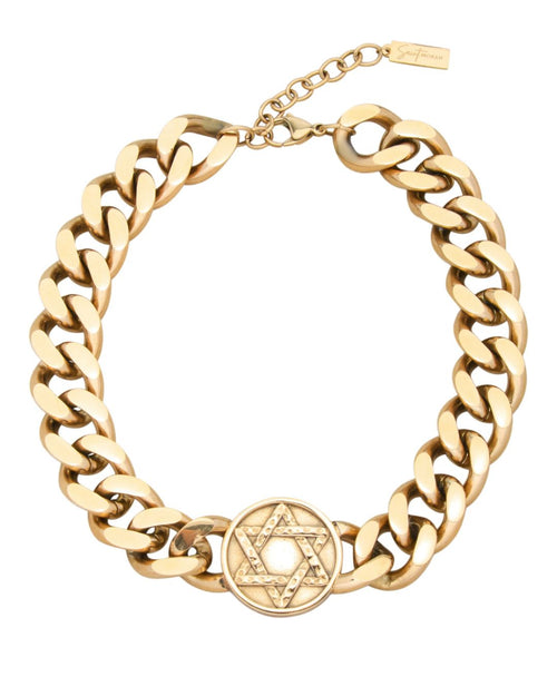STAR OF DAVID NECKLACE GOLD