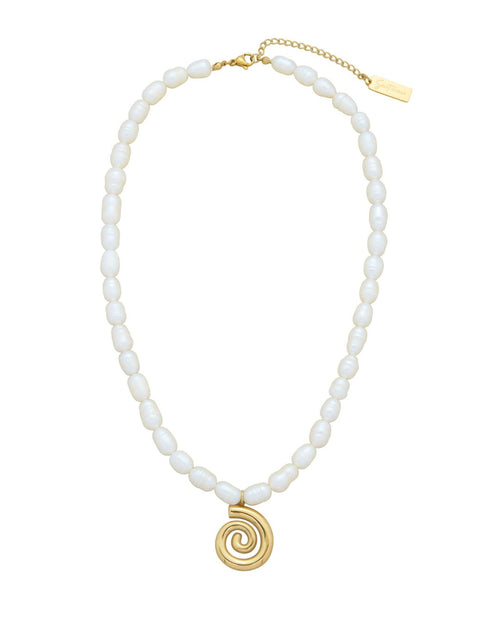 FRESHWATER PEARL ATHENA NECKLACE
