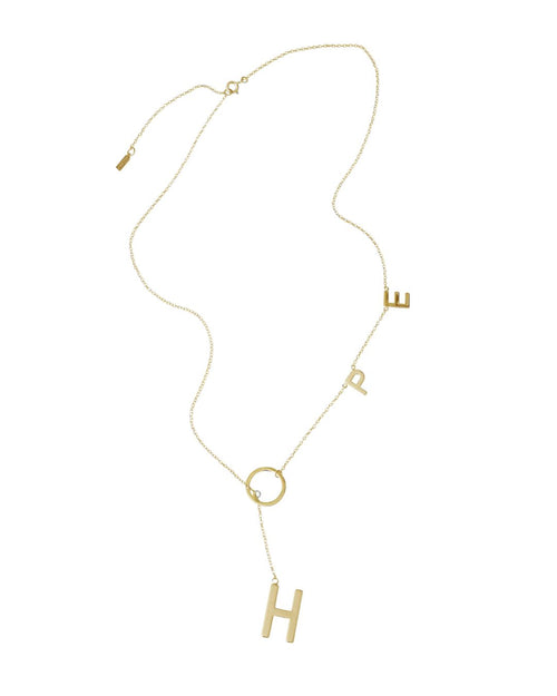 HOPE LARIAT NECKLACE