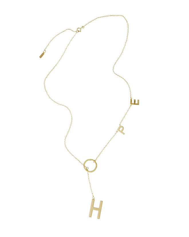 HOPE LARIAT NECKLACE