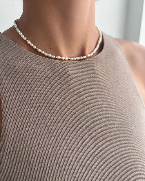 FRESHWATER PEARL ADINA NECKLACE