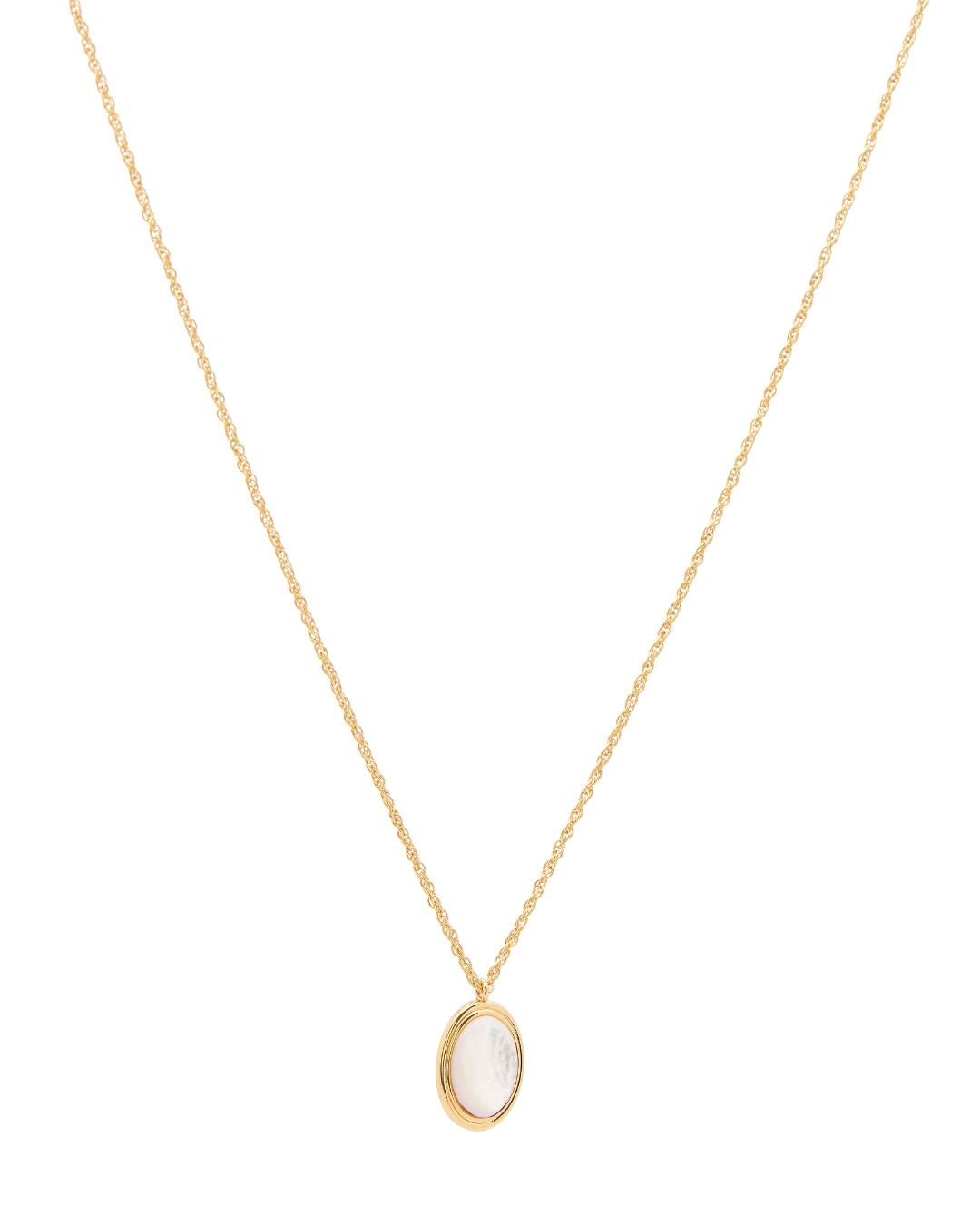 アクセサリー DIFFERENT NECKLACE PREMIUM GOLD 53cm MOTHER-OF-PEARL OLIVIA NECKLACE – st. Moran