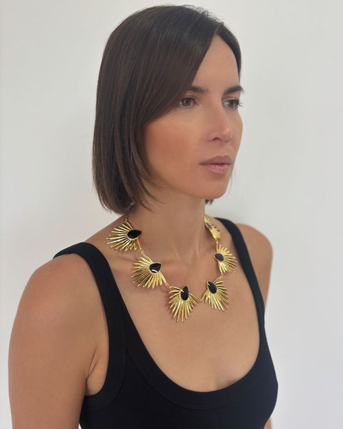 ASTRID NECKLACE ONYX