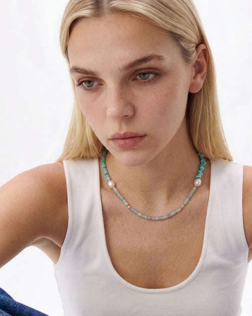 FRESHWATER PEARL AUGUSTINE NECKLACE