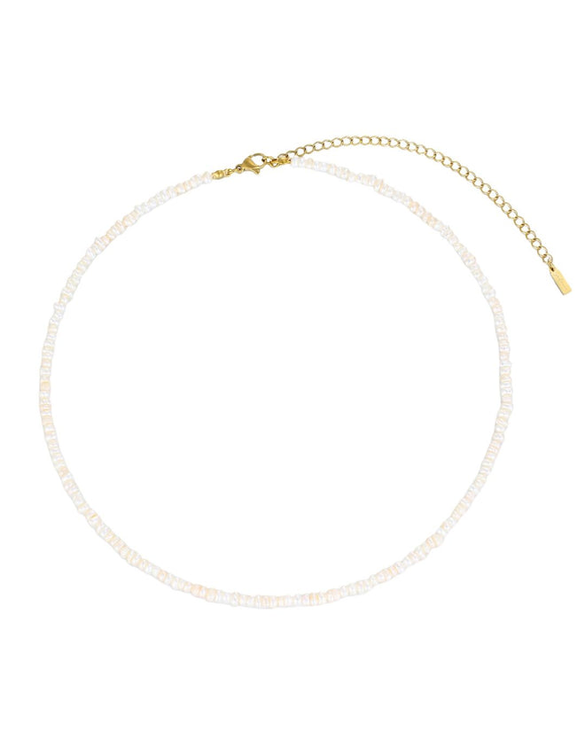 FRESHWATER KESHI PEARL RENA NECKLACE