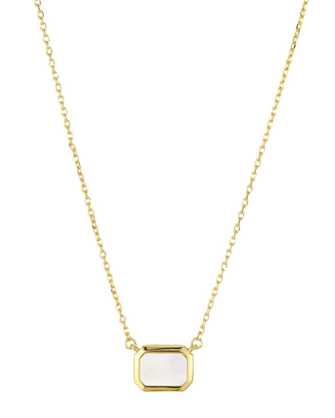 MOTHER-OF-PEARL SOLANGE NECKLACE